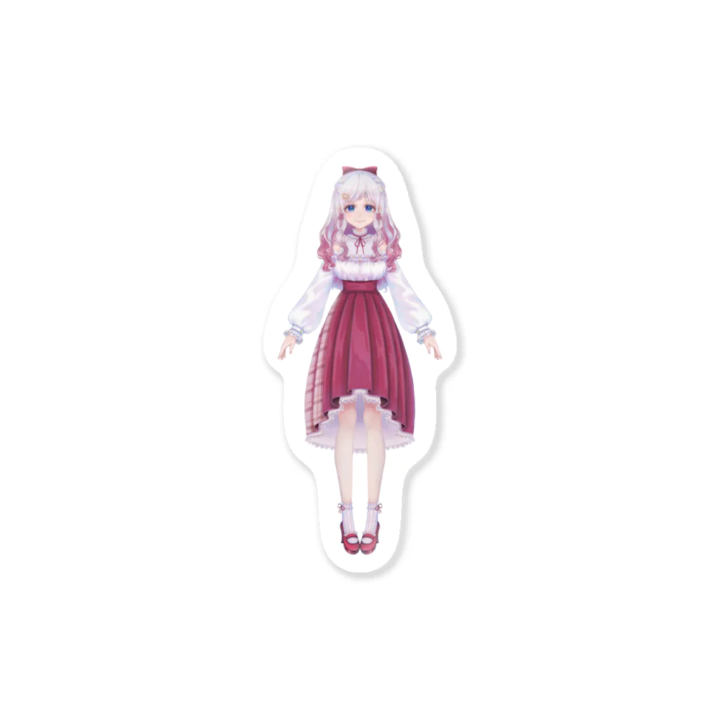 🦛ひぽまるちゃんねる🐨の等身VTuberまるちゃんグッズ Sticker