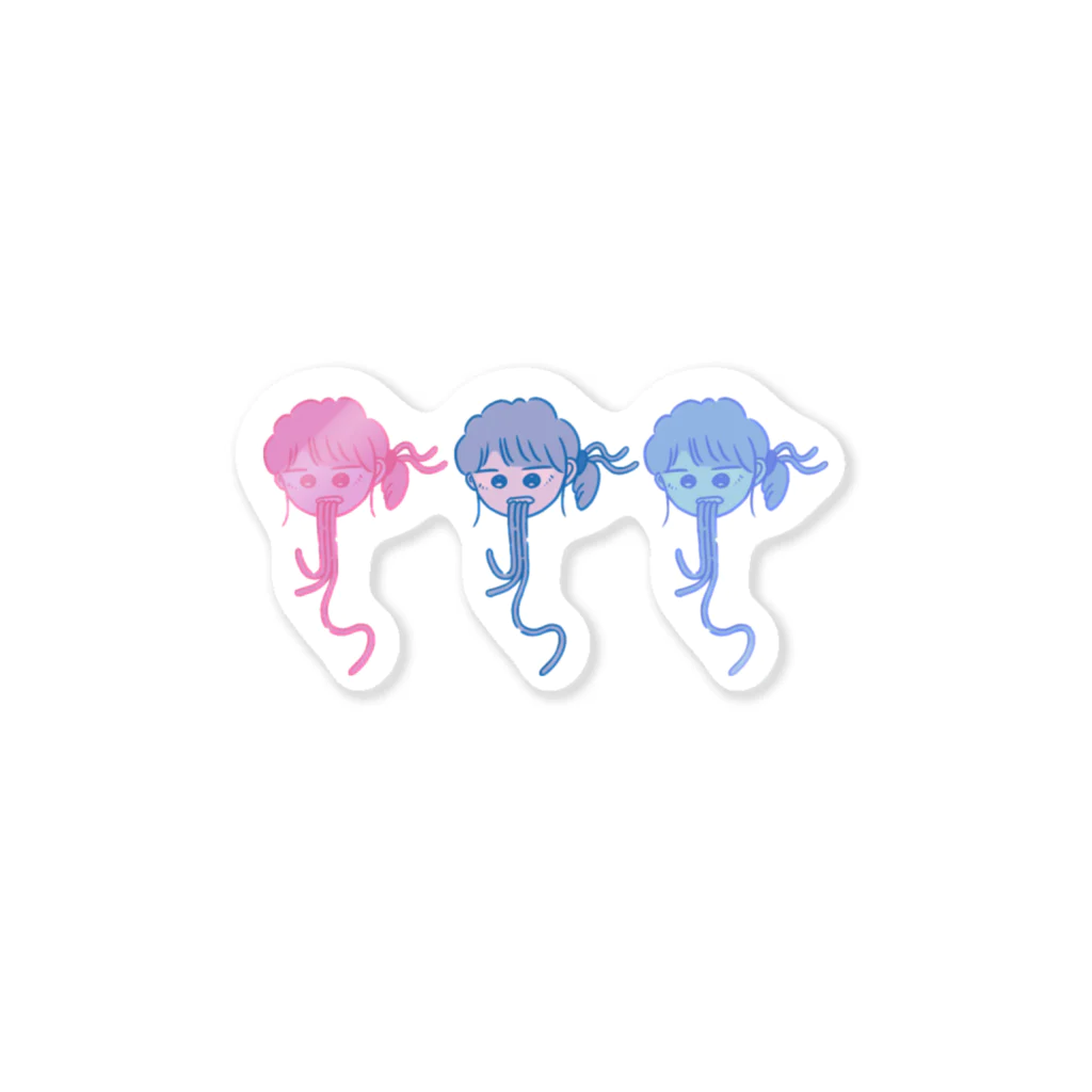 hacoの素麺好好好 Sticker