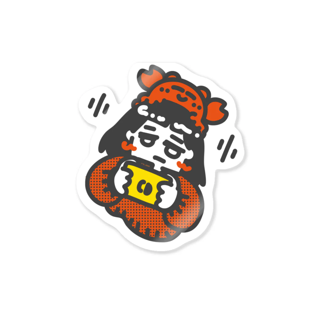 🦀の🦀🎮 Sticker