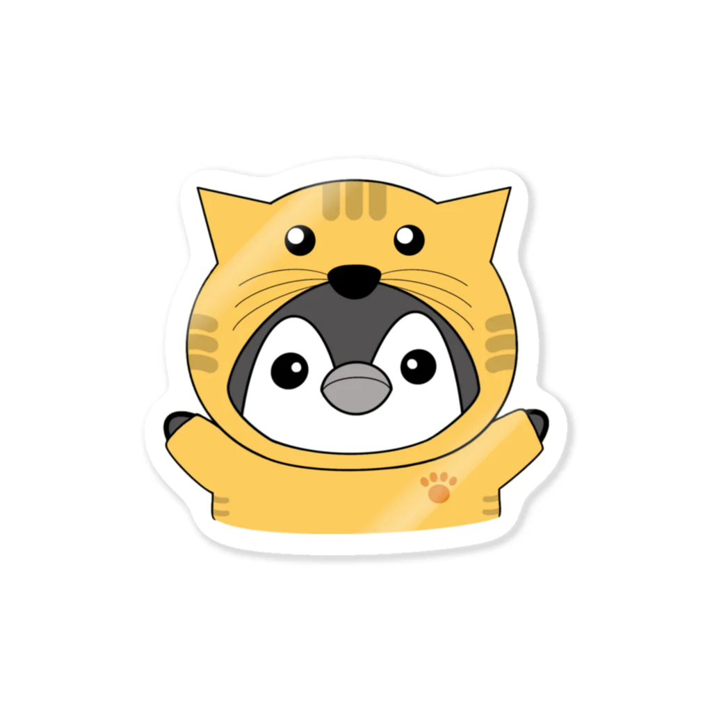 あかねぇ🐧✨のナギねこ 茶トラ Sticker