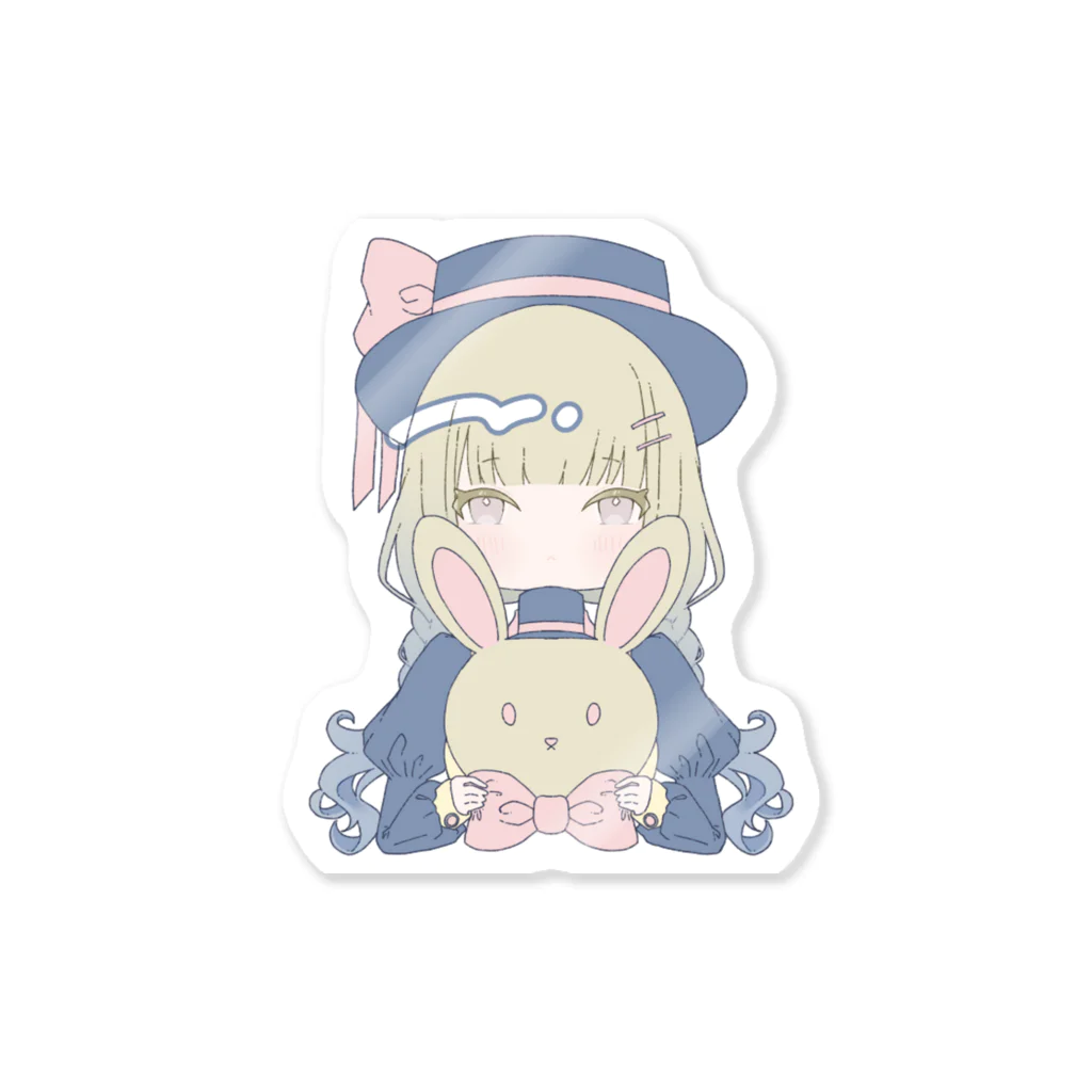 unqの🐰と女の子 Sticker