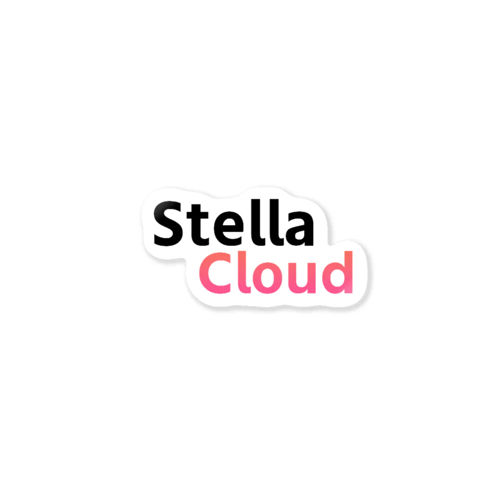 StellaCloudのStellaCloudグッズ ステッカー