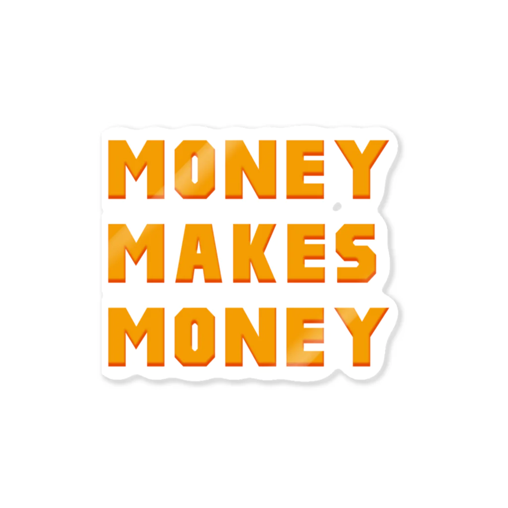 MoneyMakesMoneyのMoneyMakesMoney logo Sticker