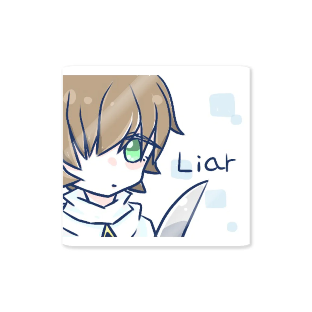 Letsu581のLiar ステッカー