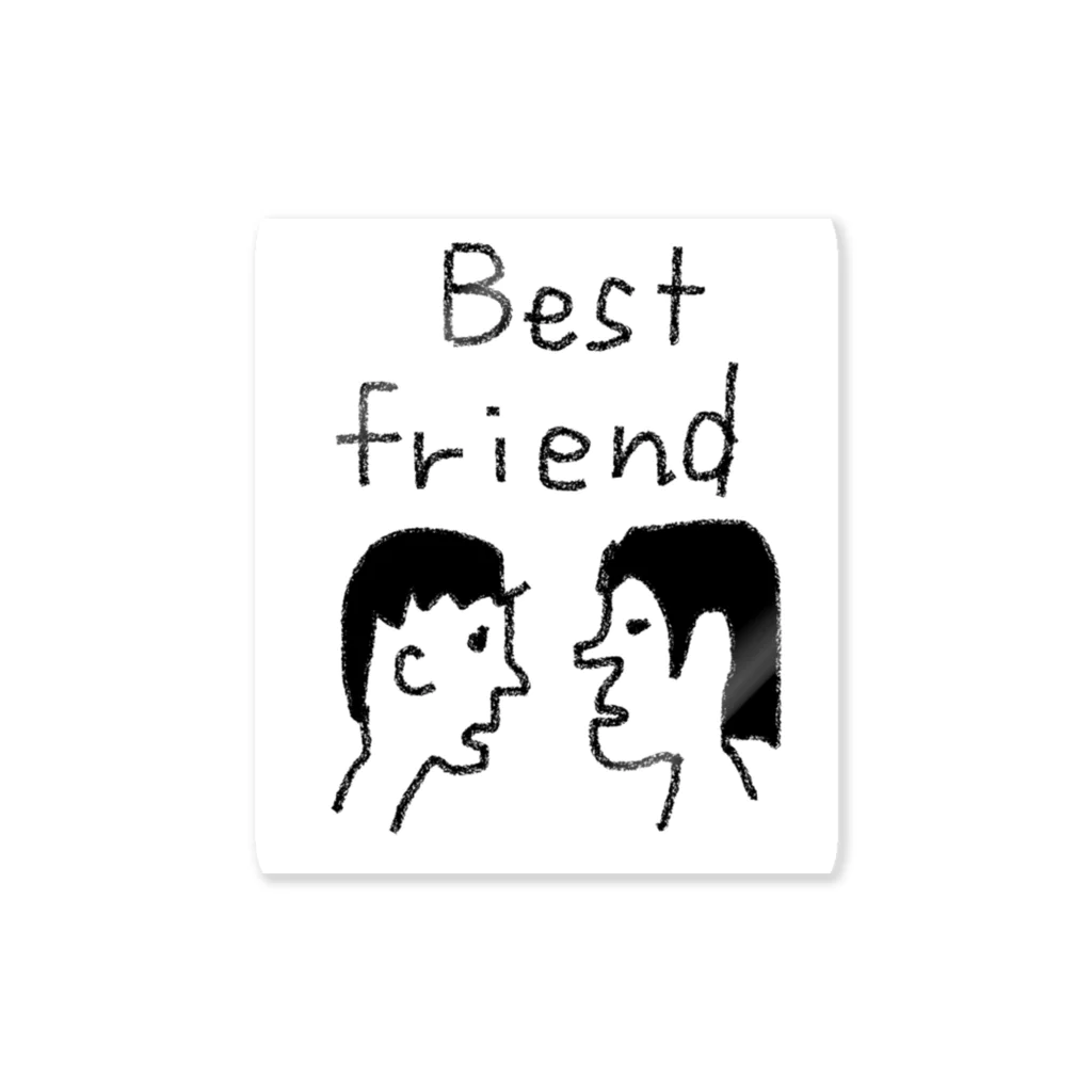 jirokichi’s shopのBest Friend Sticker