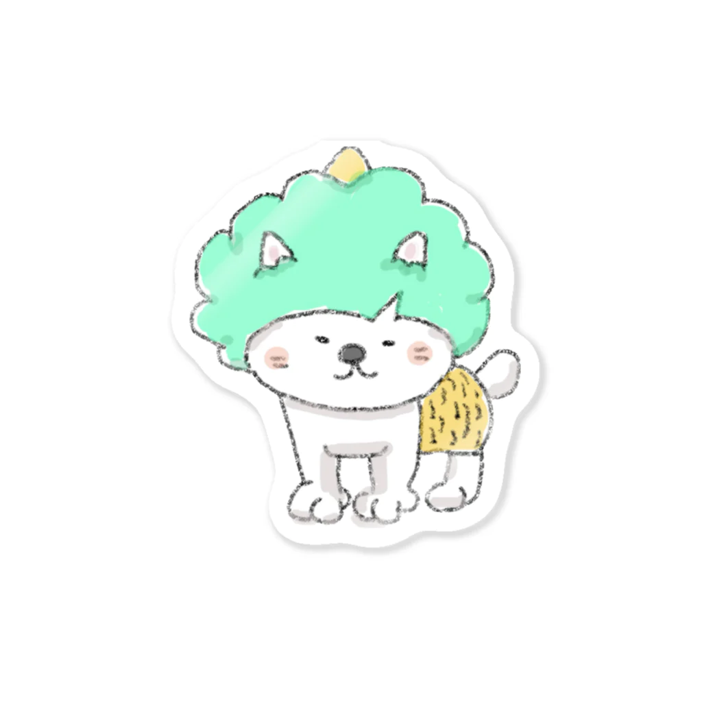 N.W.PIENIのもくもく頭の鬼猫さん Sticker