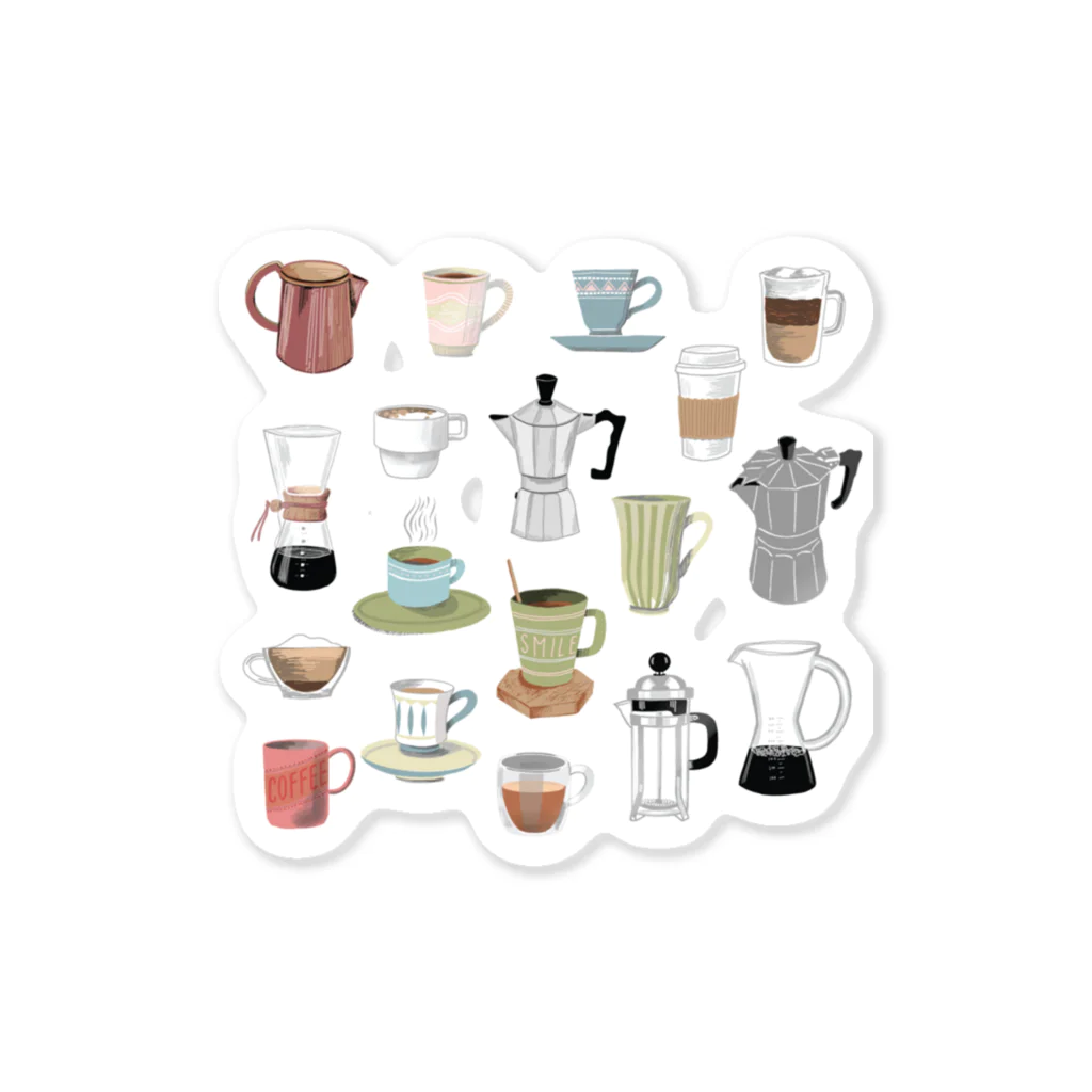 calejのコーヒーミックス Sticker