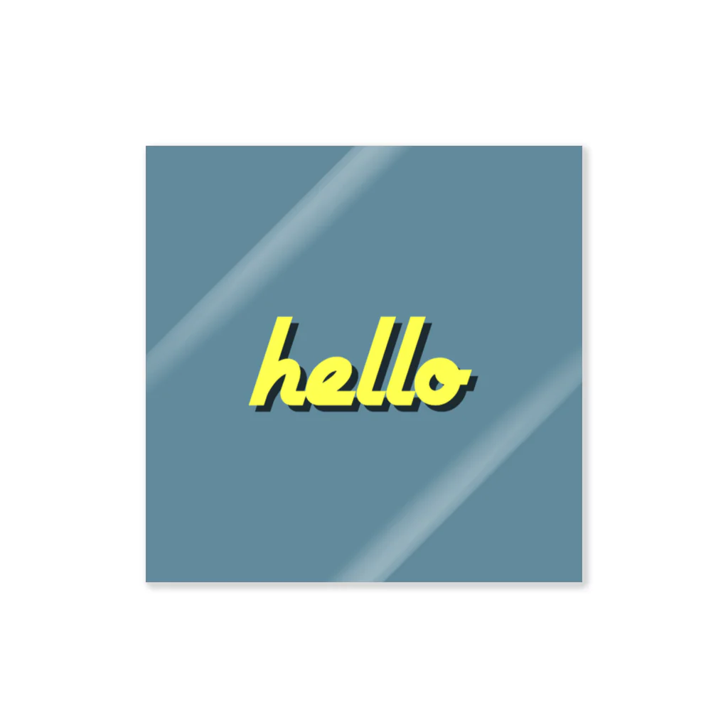 misu_876のhello Sticker