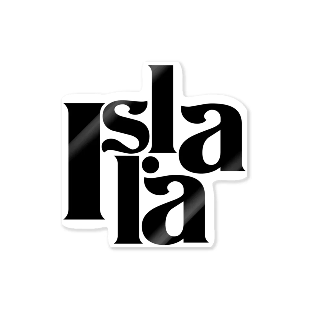 isla_laのIsla･la丸ロゴステッカー Sticker