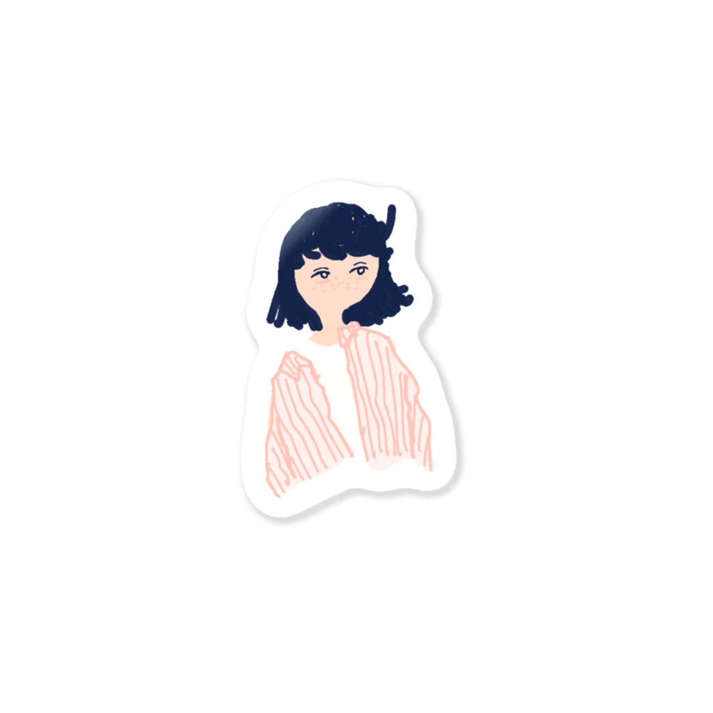 gagigugegoの寝起きちゃん Sticker