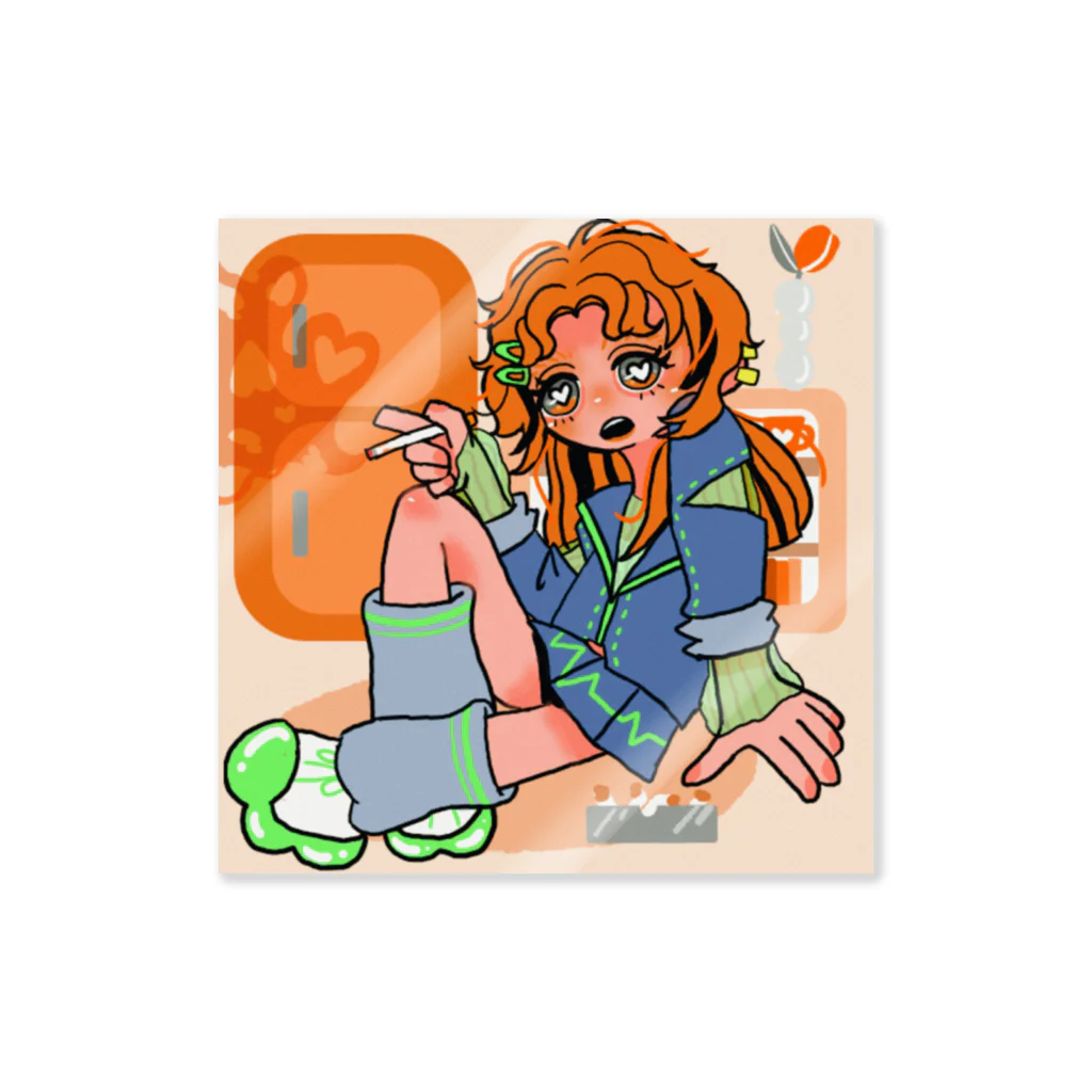 華音こころ🍊🤍のこころのへや Sticker