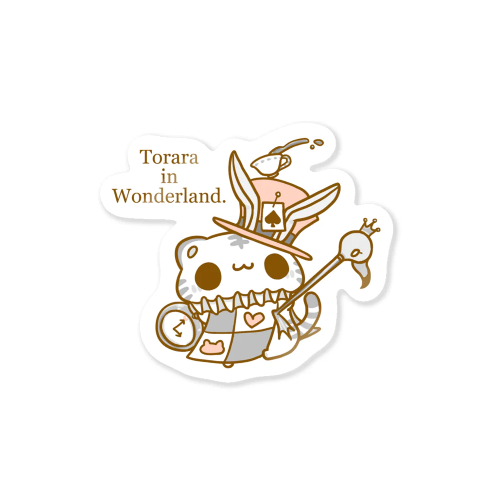 影屋のTorara　in　Wonderland.04 ステッカー