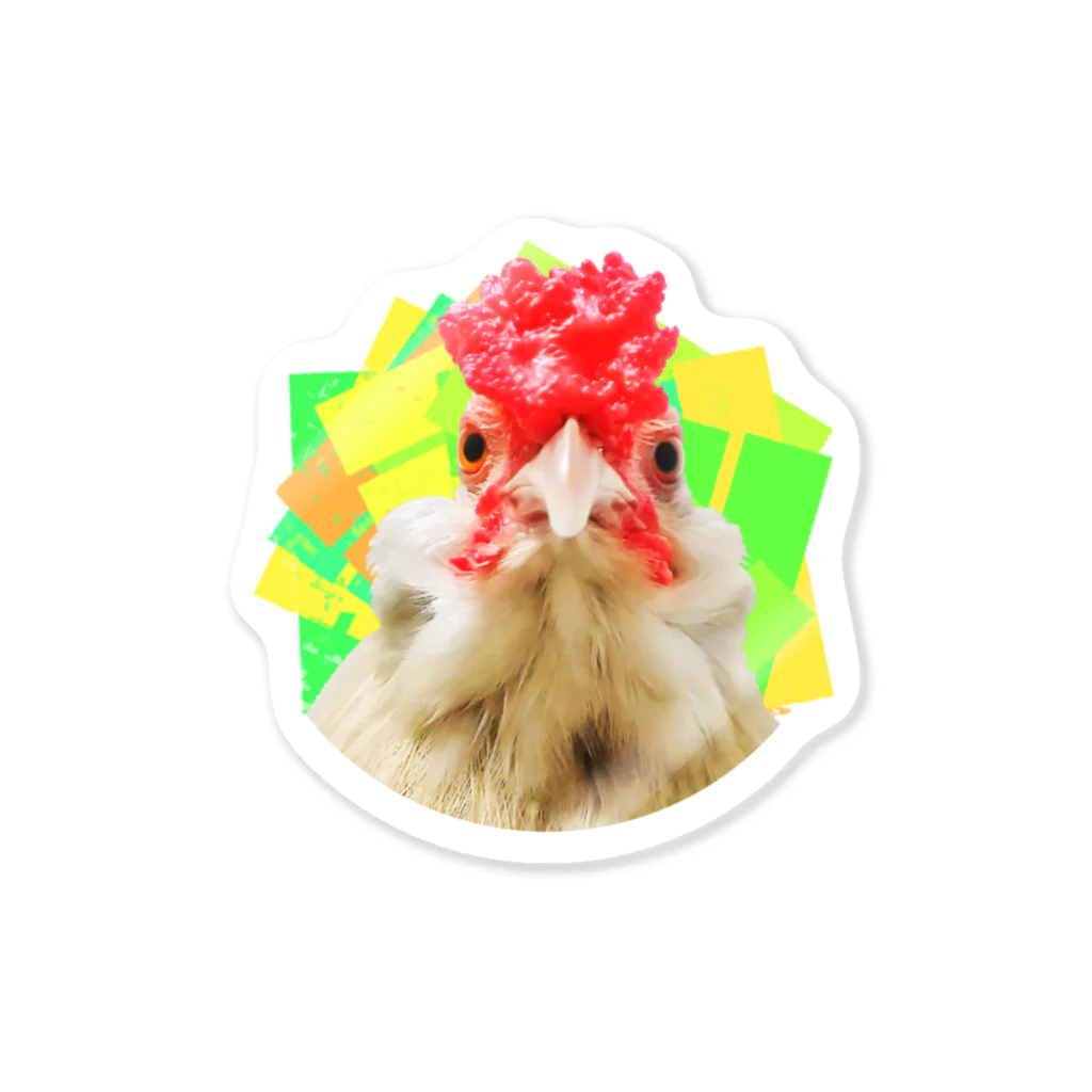 主はちゃい🐔のにわとりのちゃいくん Sticker