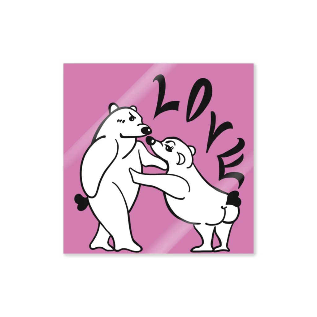 リンドメンの求愛クマ Sticker