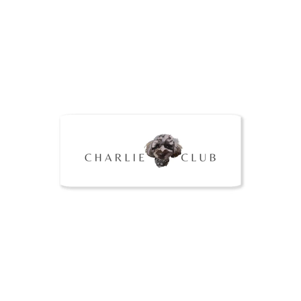 Charlie_clubの【アイテム誕生記念！】ZOOM犬チャーリー Sticker