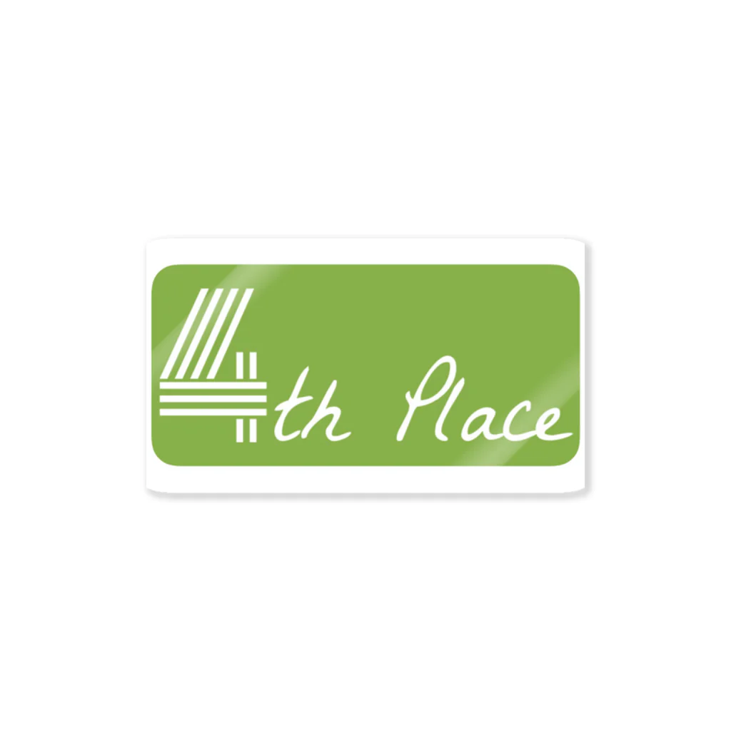 4th Placeの4thPlace Sticker