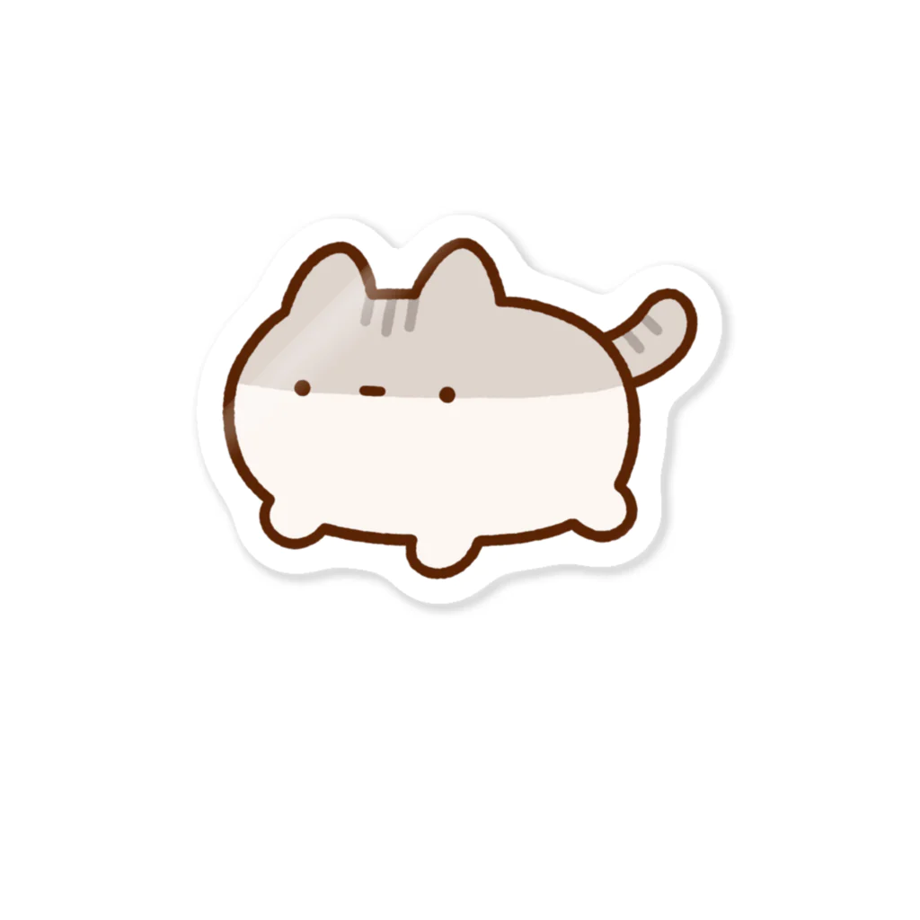 とっとのずんどうネコ / サバ Sticker