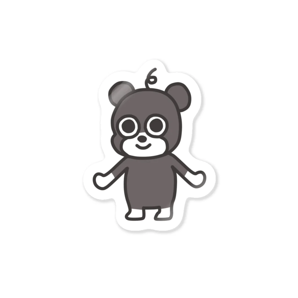 ぷなりつの森のクマくん Sticker