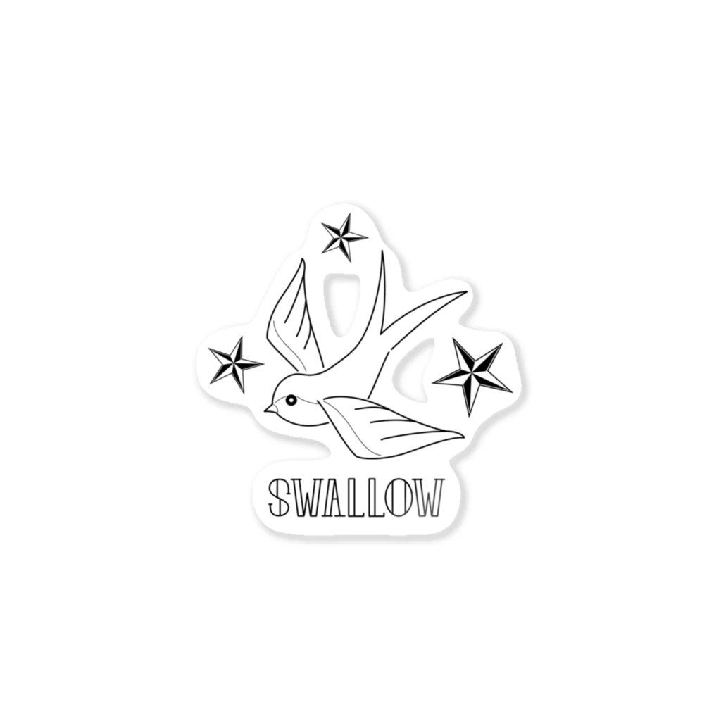 picoのswallow ステッカー