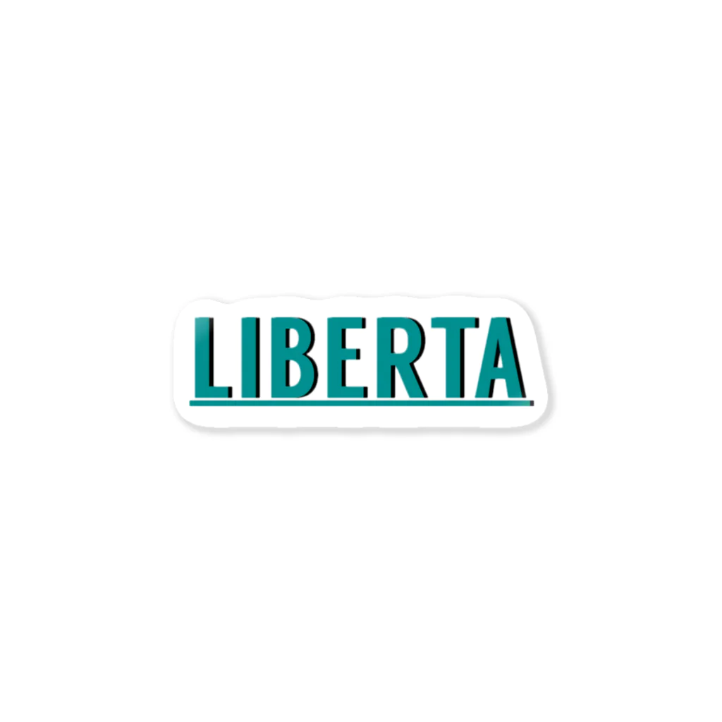 mozyyのliberta ステッカー