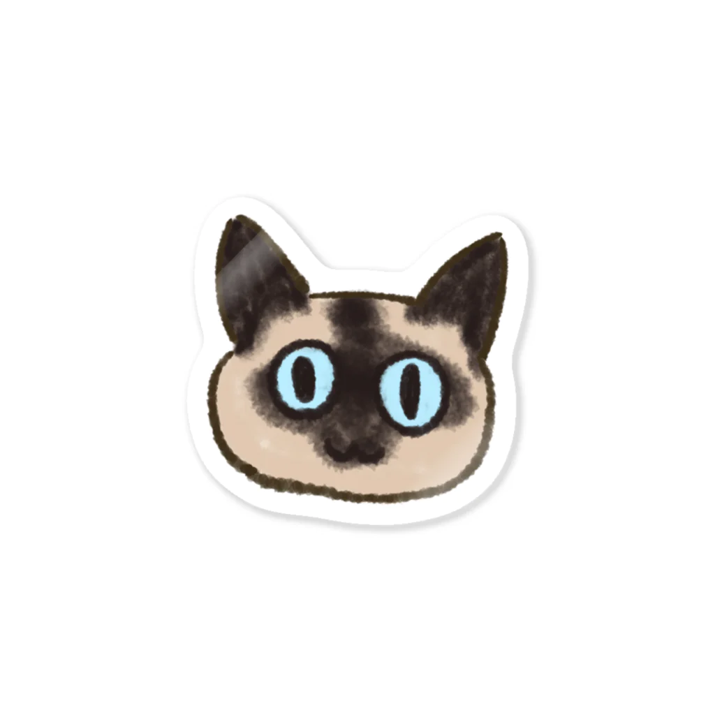 ねこちゃん家のシャムのねこ Sticker