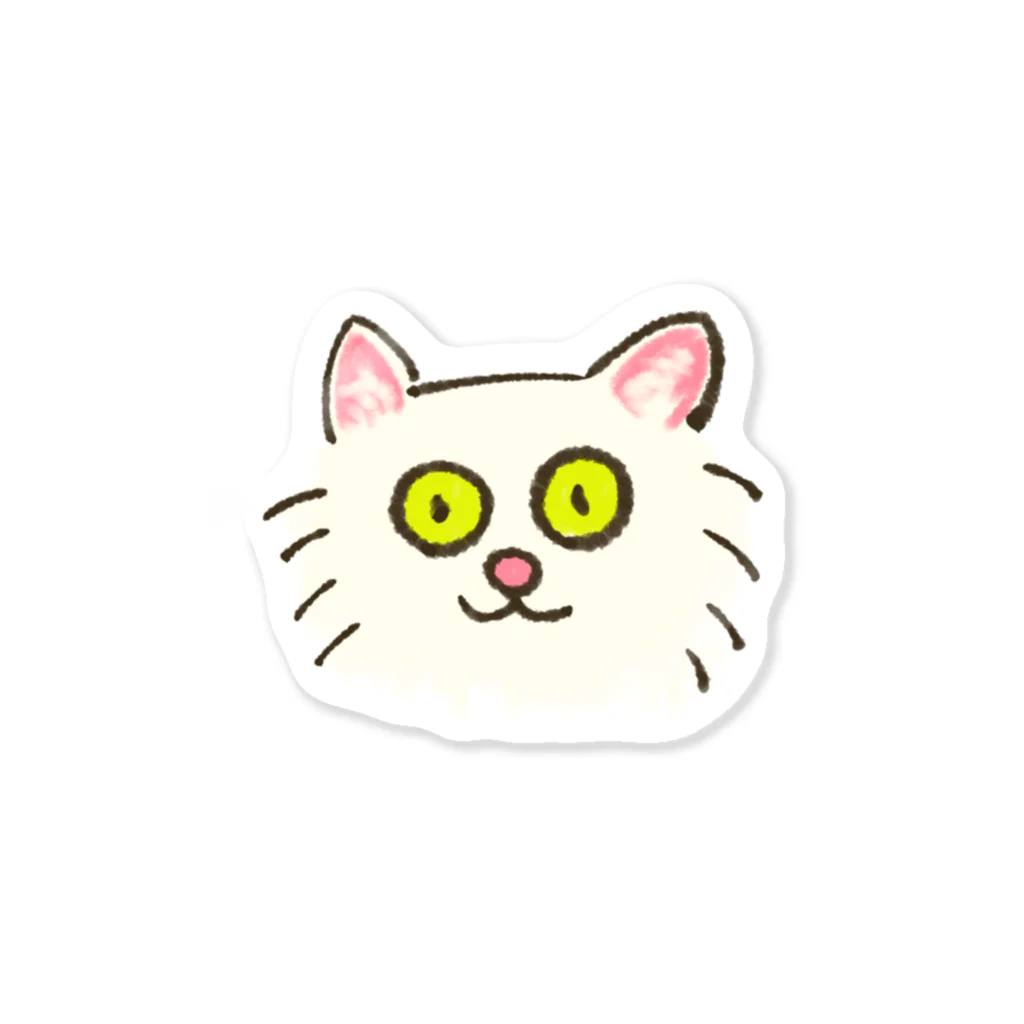 ねこちゃん家のターキッシュアンゴラのねこ Sticker