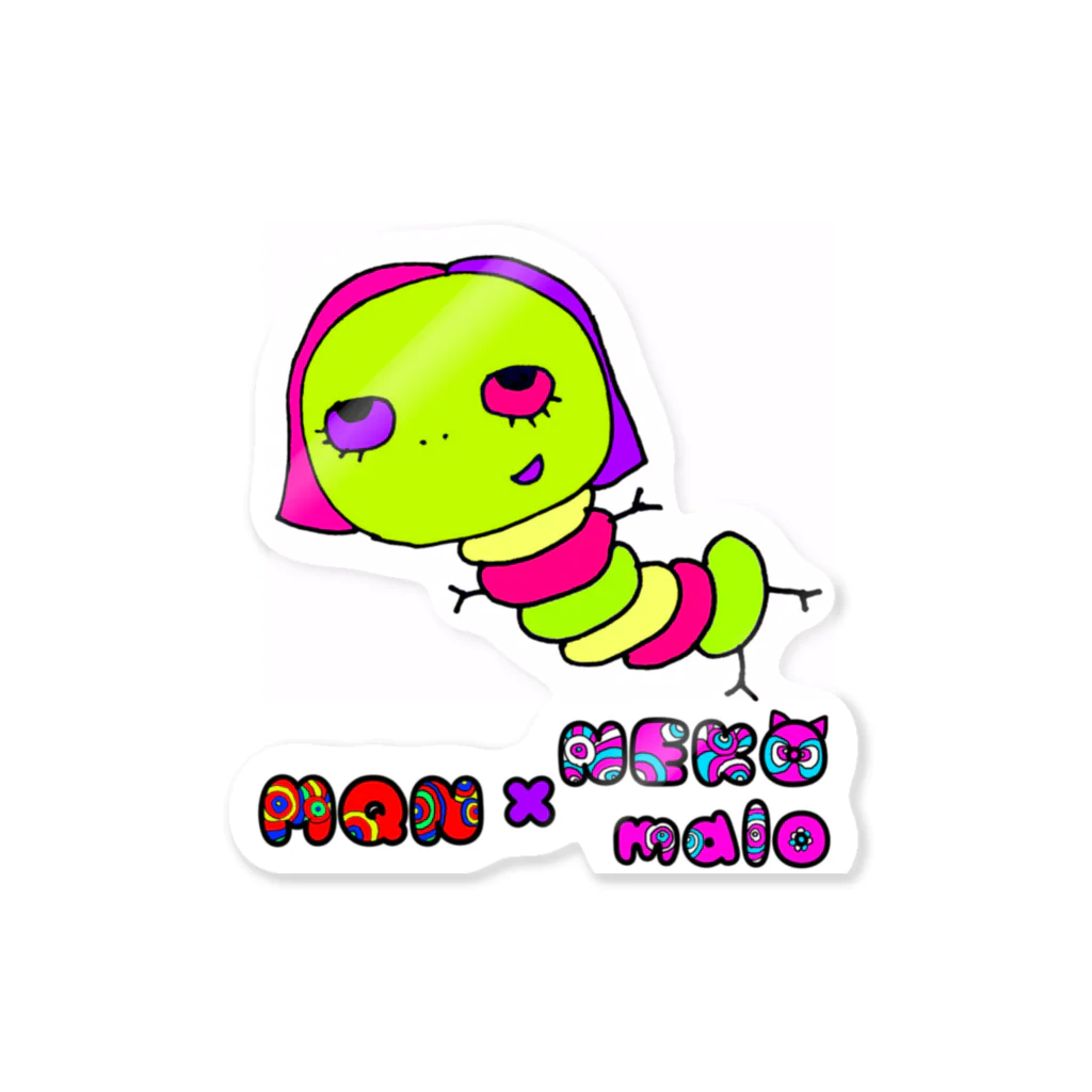 MQNのMQN×NEKOmalo Sticker