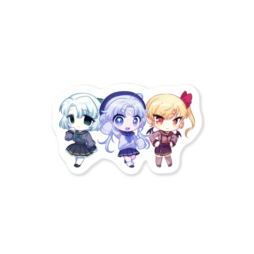 ひとさじのホーンテッド・ガールズ Sticker