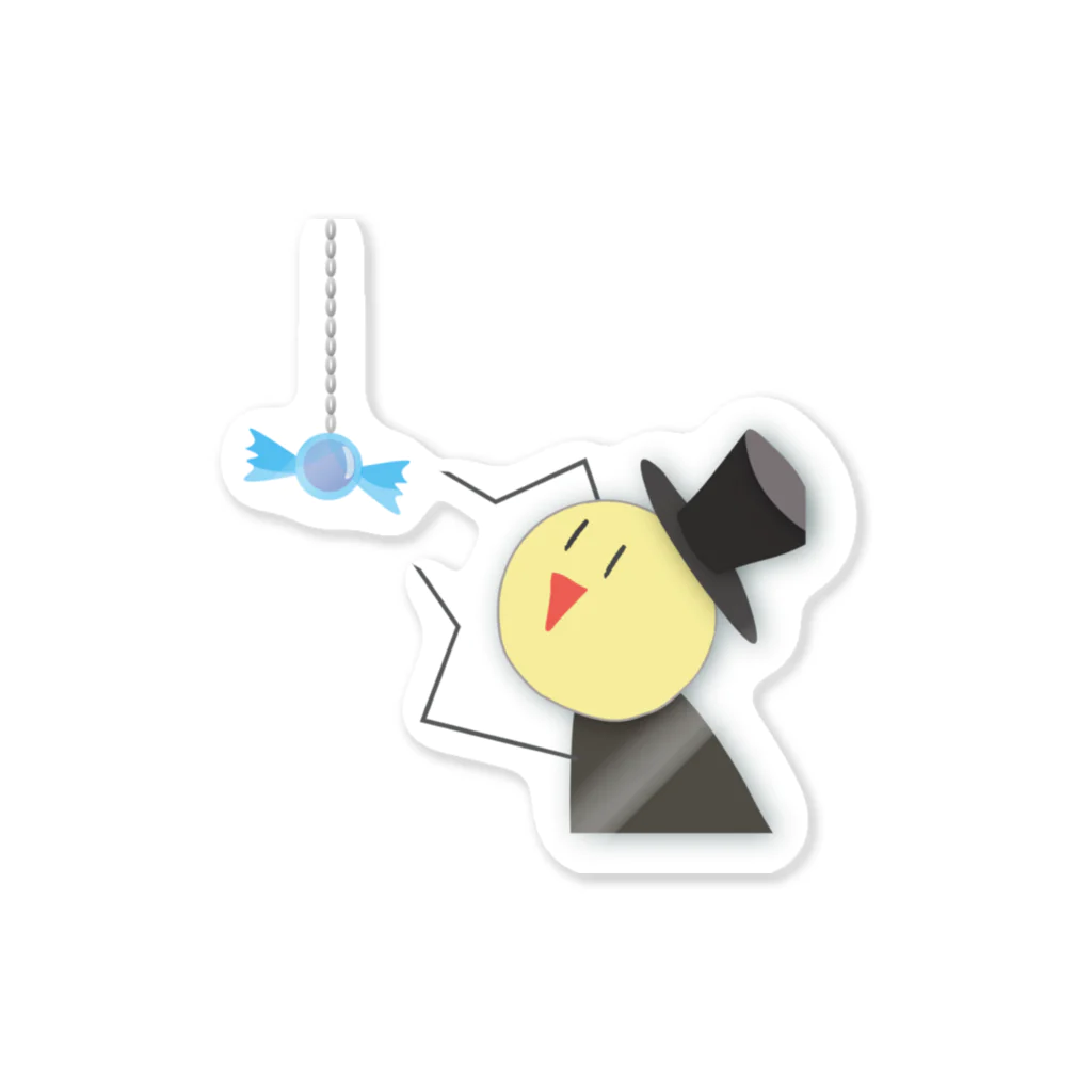 tomyのシルクハット先生の罠 Sticker