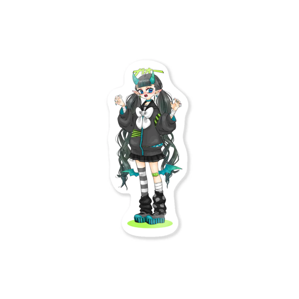 ティダのあおいろちゃん Sticker