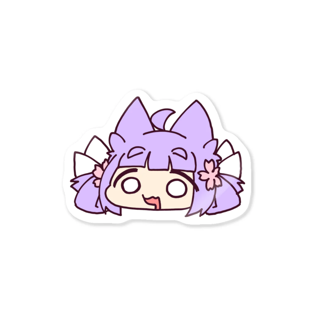 桜こまりのほげこまりん Sticker