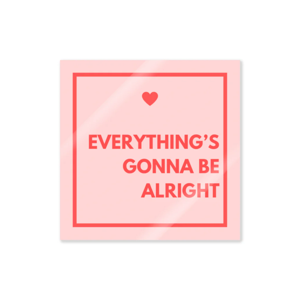 nico nico shopの🪄 Everything’s gonna be alright✨ ステッカー