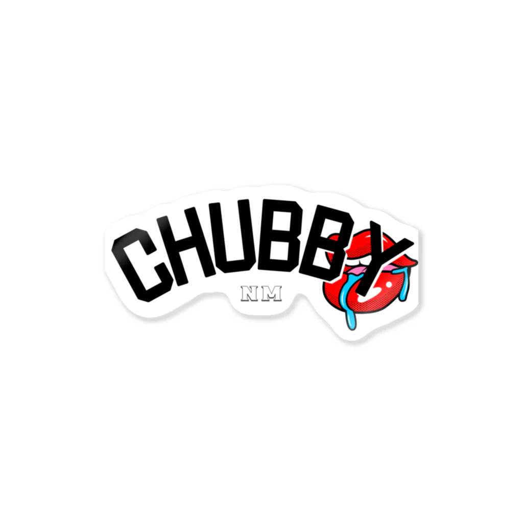 chubbyのchubbyオリジナル ステッカー