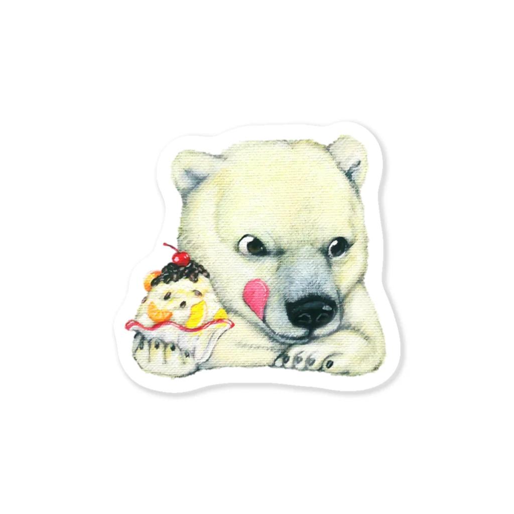 MASAKIYOのシロクマ×かき氷② Sticker