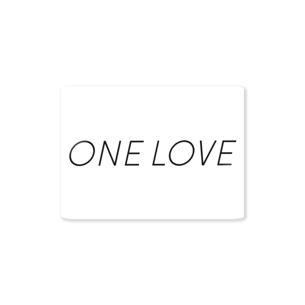 UKOのONE  LOVE ステッカー