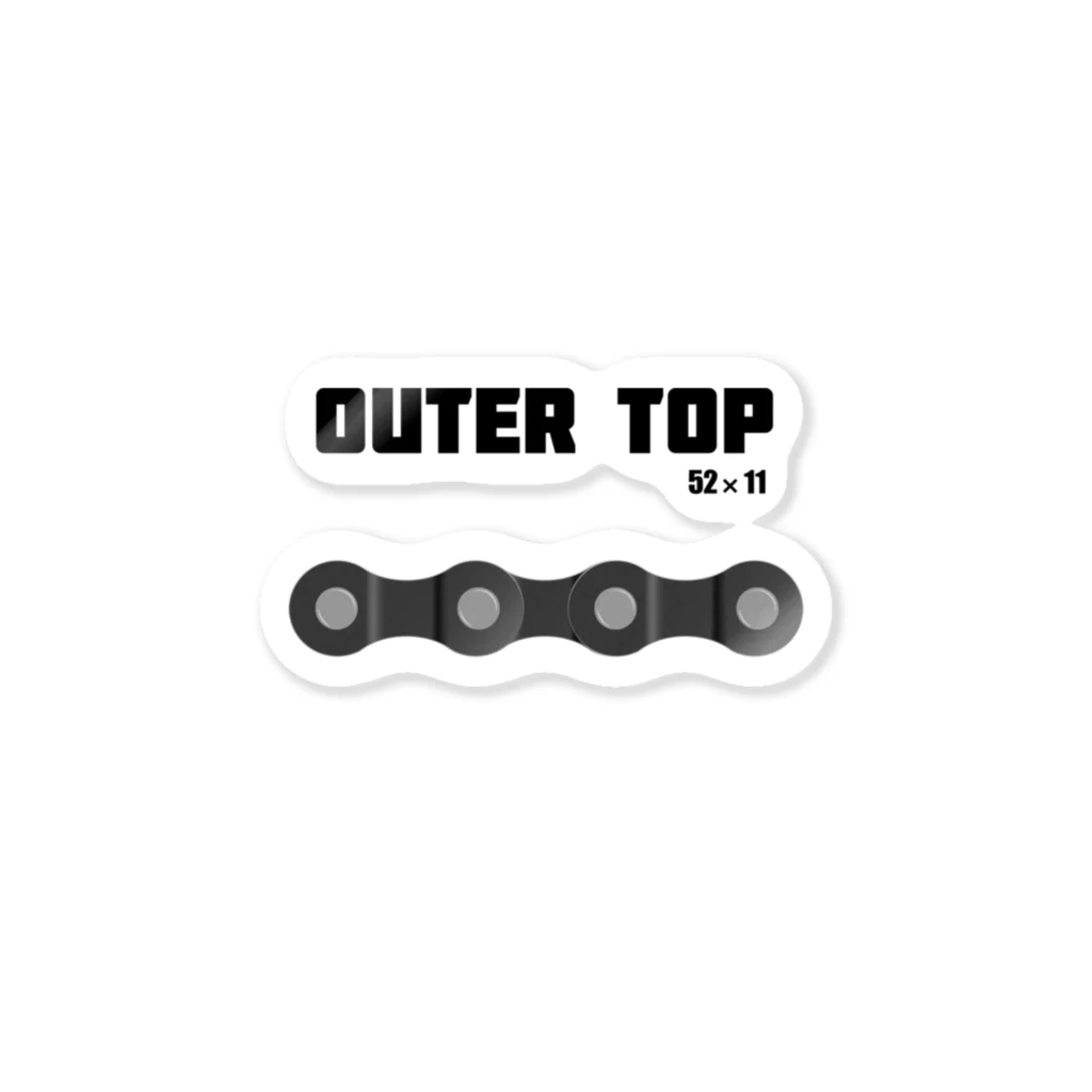 MSD2006のOUTER TOP ステッカー