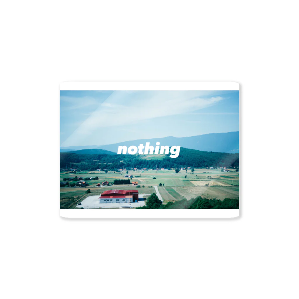 ムクロジのnothing Sticker