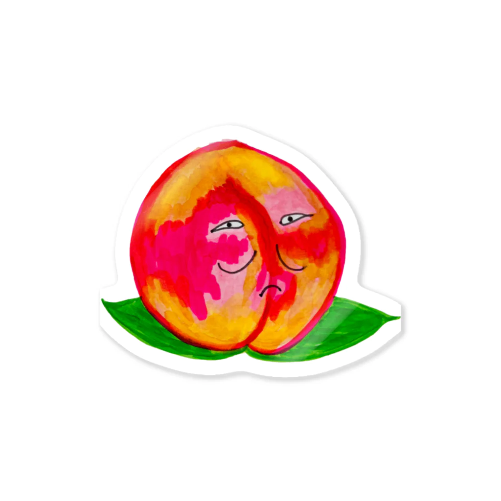 たまごセレクトショップのpeachtamago Sticker