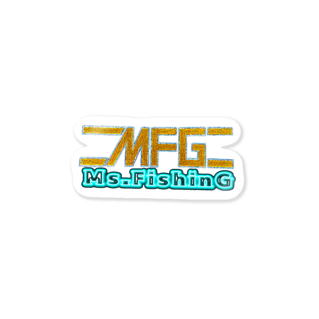 【F.family】MFGのMFG(ネームロゴ) ステッカー