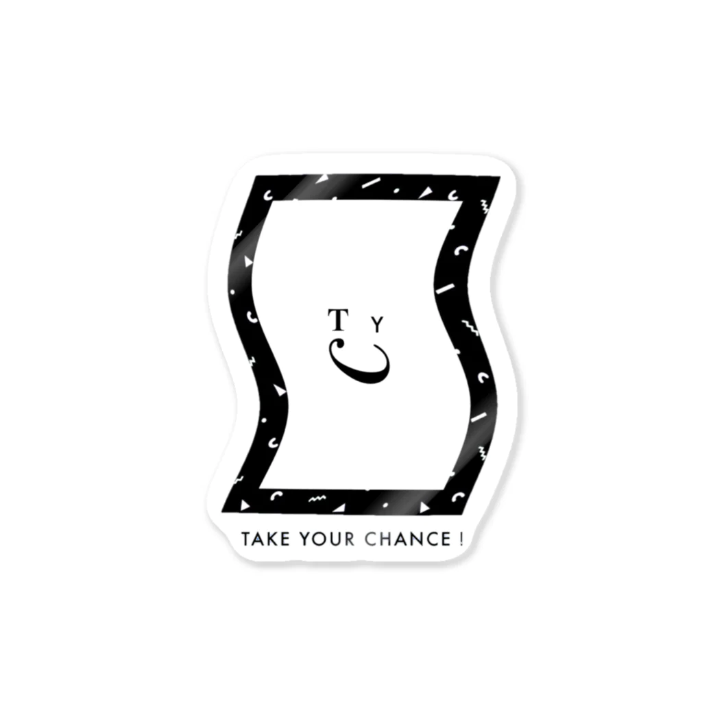 TYC☺︎(Take Your Chance!)のTYCにこちゃん ステッカー