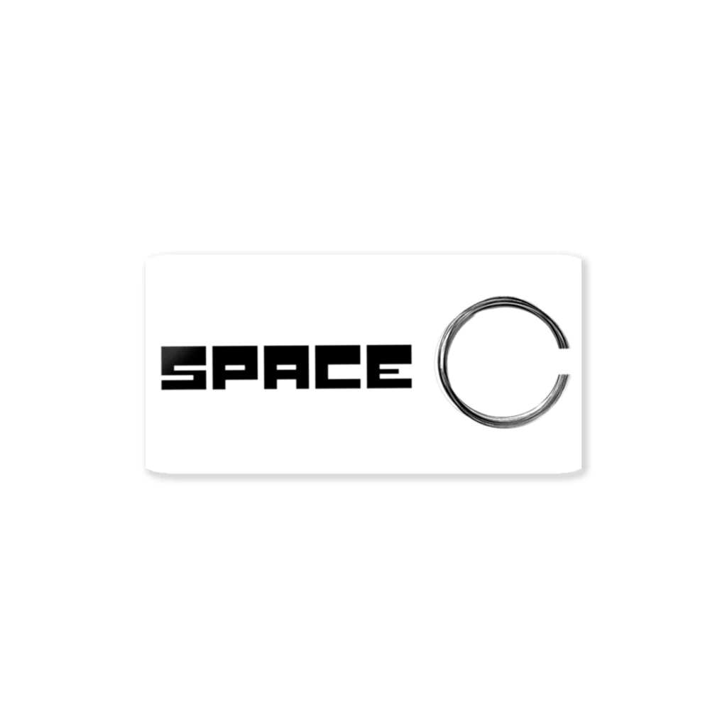 parallel spaceのspaceC ロゴ ステッカー