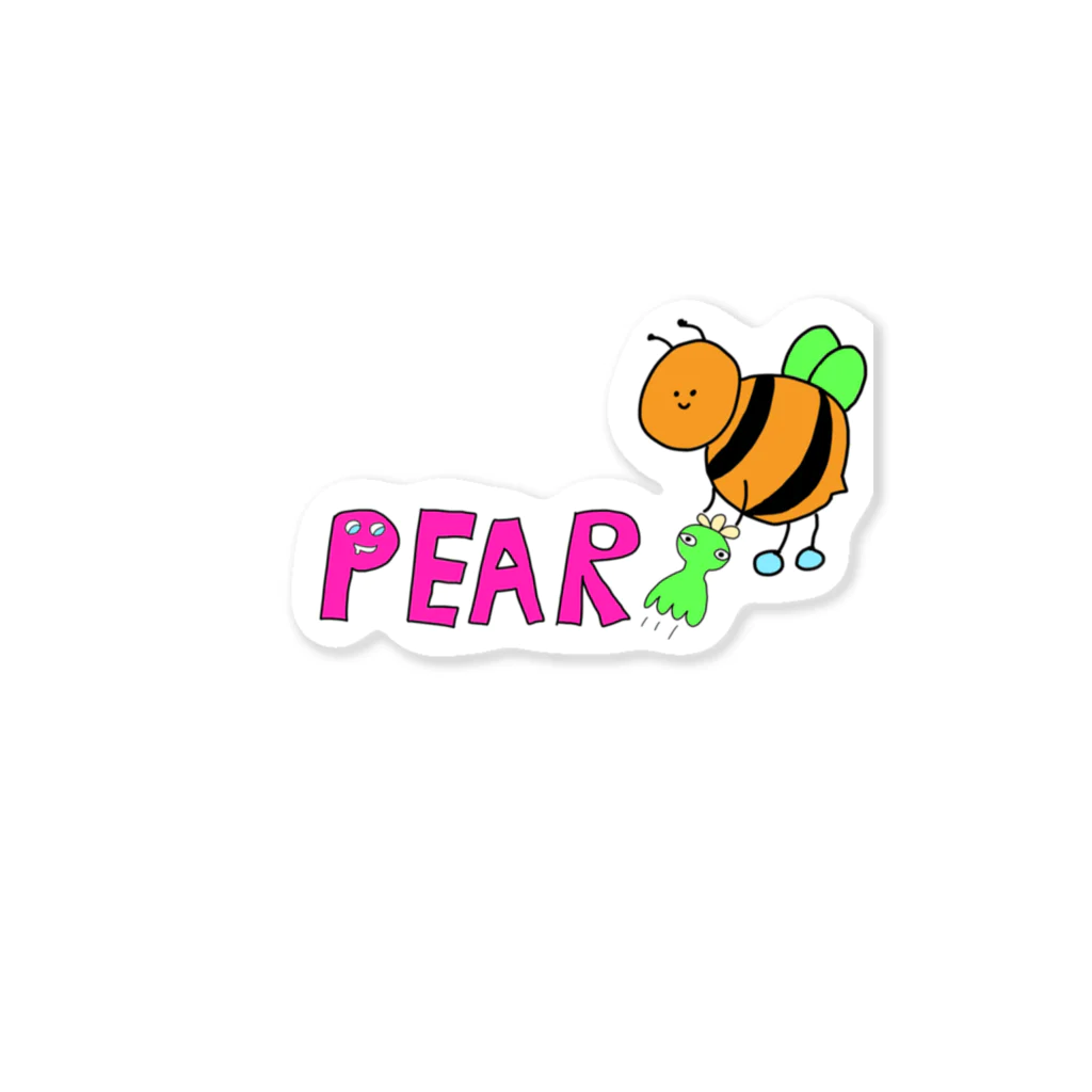 PEARのPEAR be ステッカー