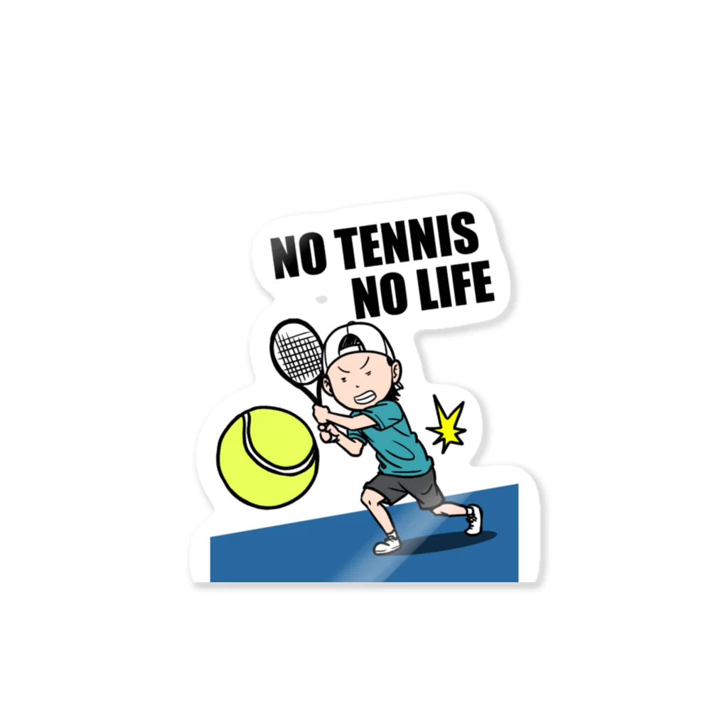 NO TENNIS NO LIFEの全豪オープンテニス風 Sticker