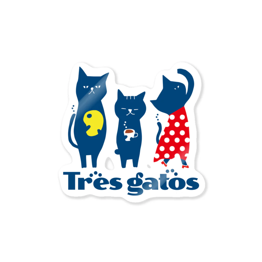Tres GatosのTres Gatos トレスガトス ロゴグッズ Sticker