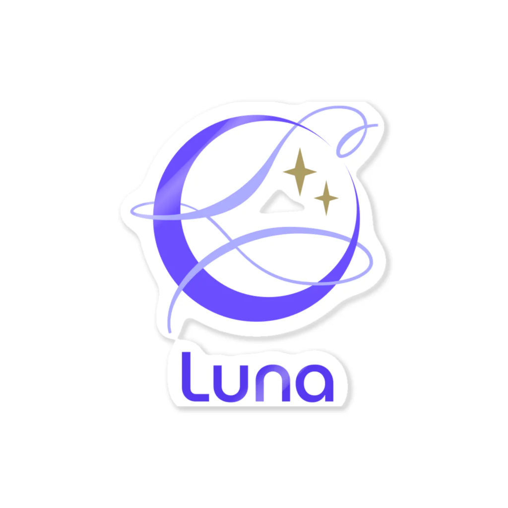 ひの　SMマッチングサイトLuna代表のLuna グッズ Sticker