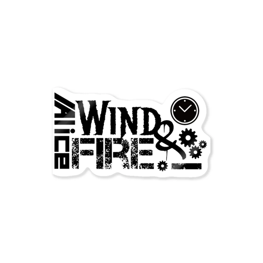 雷鳴東京.officialのAlice Wind & Fire ステッカー