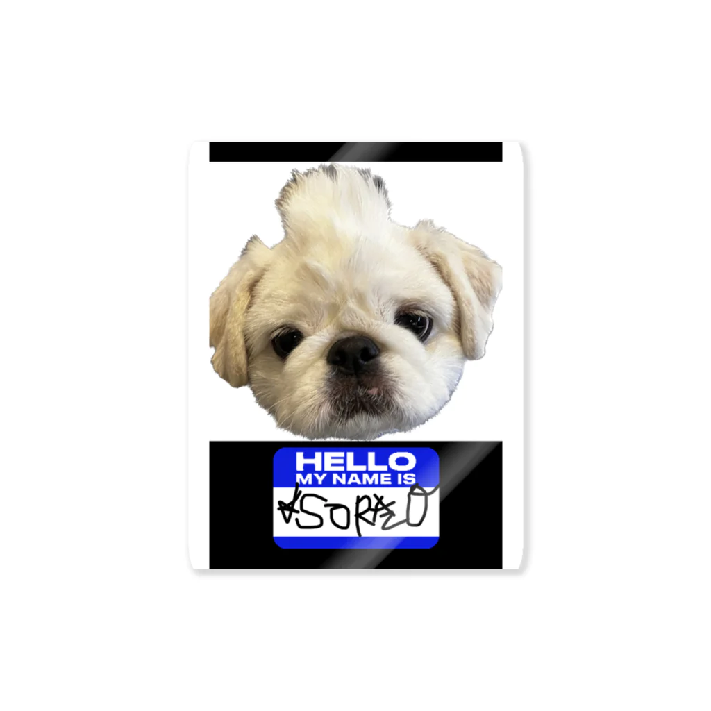 【GOD&DOG】のhello!my nane is SORAZO. Sticker