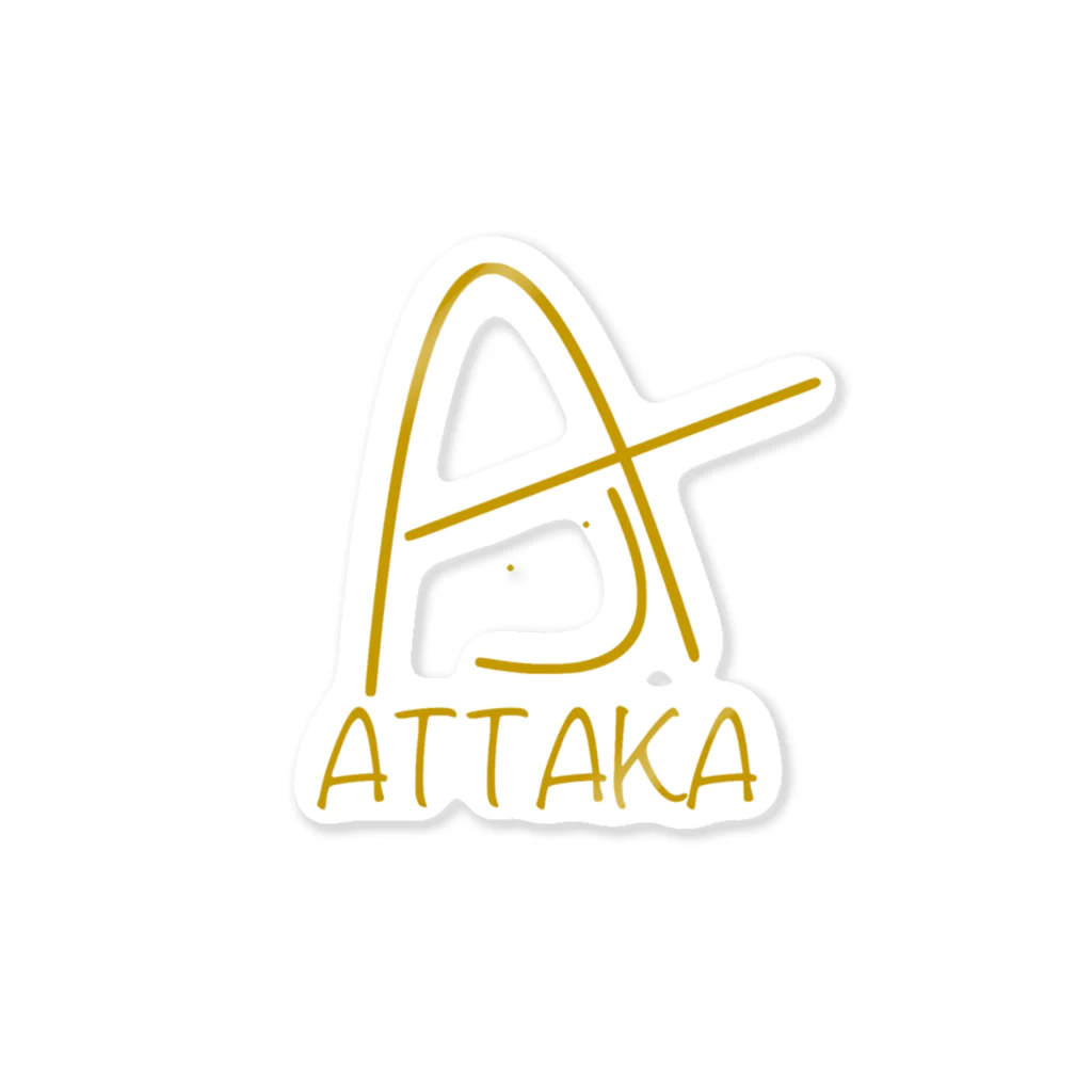 Attaka Official StoreのAttaka Sticker