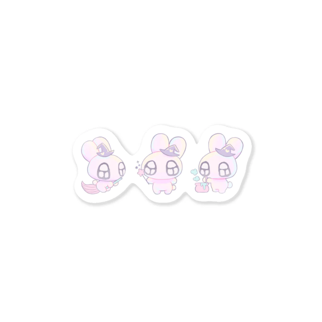 アラカワナナのまじっくウサチャン Sticker