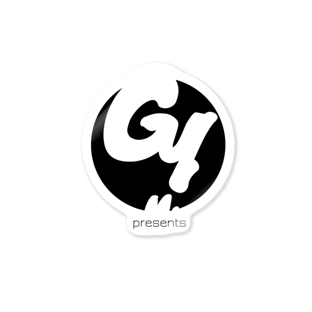 GYNMa presents.のGYNMa presents Sticker